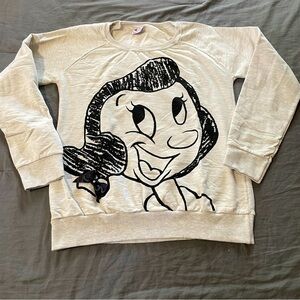 Popeye Olive Oyl sweater Juniors sz small